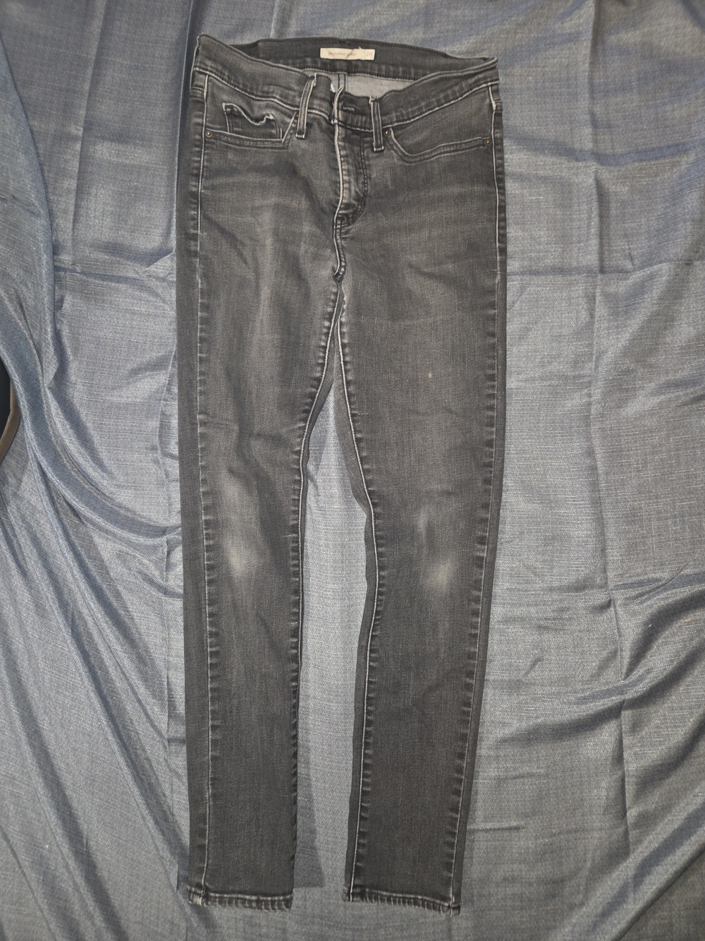 Signature by Levi Strauss Women's Charcoal Black Skinny Jeans